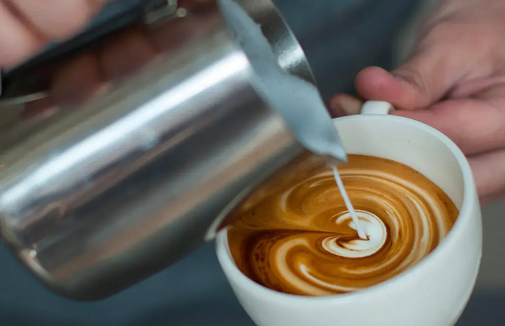 Creative Coffee Pour